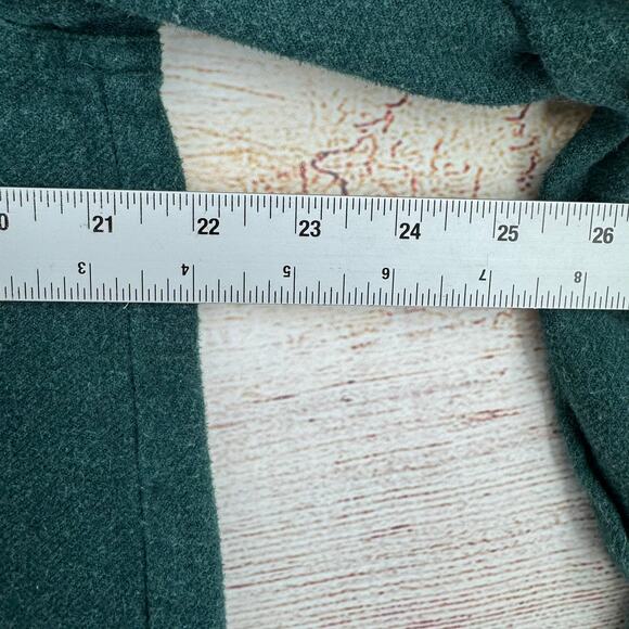 Madewell Flannel Oversized Ex-Boyfriend Swing Shirt Womens Small Green - Picture 11 of 13